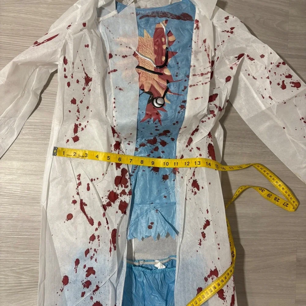 Zombie M.D. Doctor Zombie Boys Costume 6-Piece Set Kids Child Size L